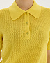 SJ26102-1 Футболка-поло, Желтый