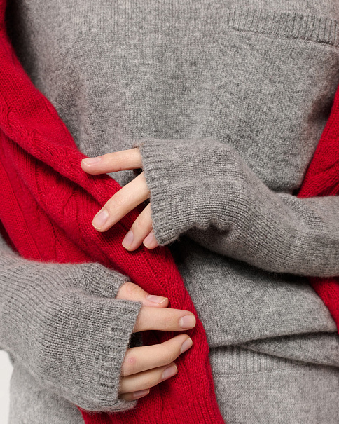 WPB22123 Митенки, Серыймеланж