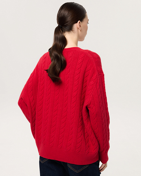 WJ26156-1 Джемпер, Красный