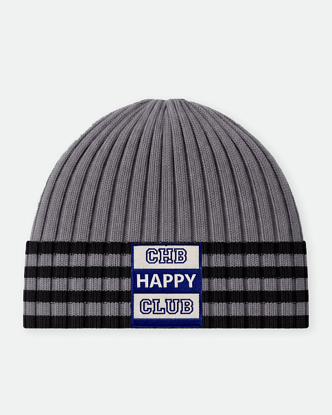 SH26023 Шапка, Серый