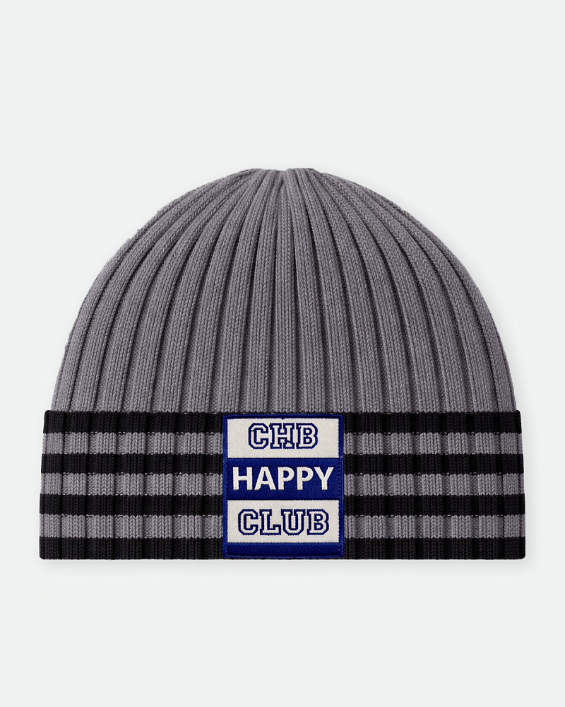 SH26023 Шапка, Серый