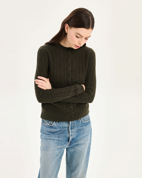 WC26153-2 Кардиган, Хаки