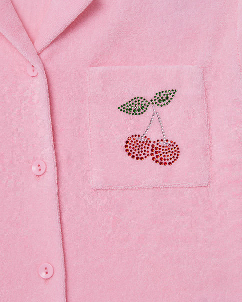 SJ24065 Рубашка, Розовый