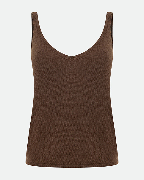 WT26163-2 Топ, Коричневый