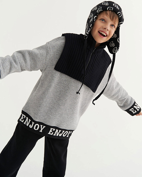 WSB23085 Манишка, Черный