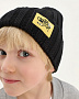 SH26029 Шапка, Черный