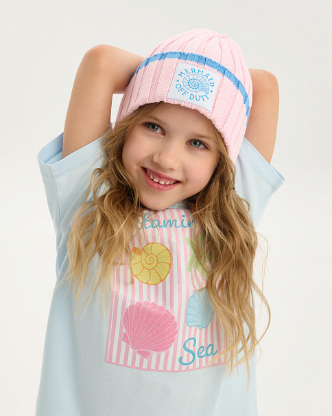 SH26018 Шапка, Св.Розовый