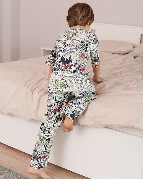 UL23160 Брюки, Молочный